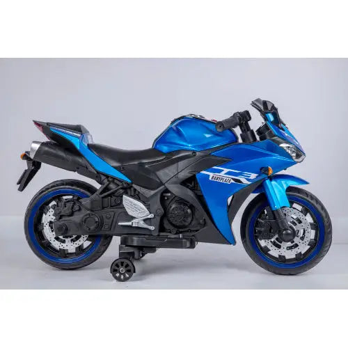 Children’s Motorcycle 12V - Blue - 5