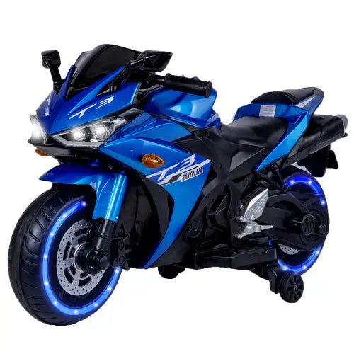Children’s Motorcycle 12V - Blue - 5