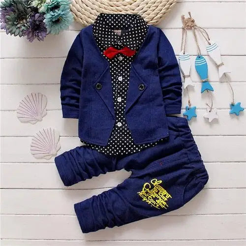 Children's Children's Suit Bow tie Sweater Small Trousers Beyond Trends Hub