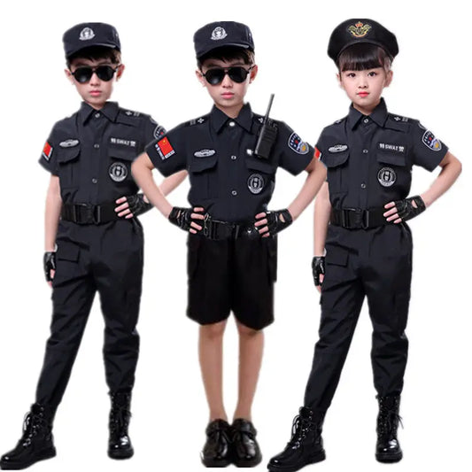 Children's SWAT uniforms summer police equipment - Beyond Trends Hub 
