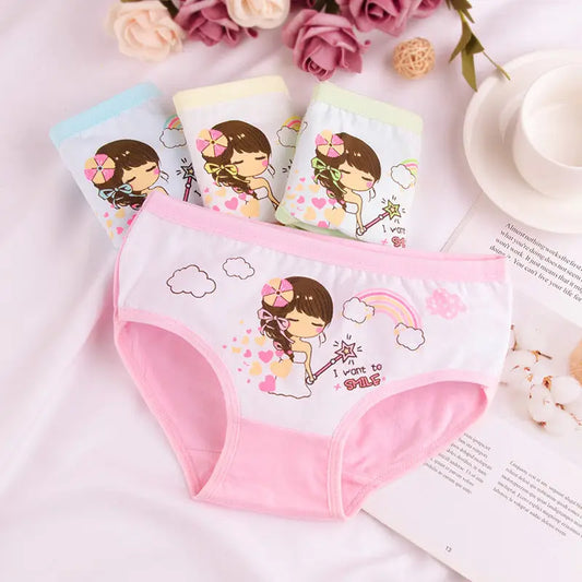 Children's Underwear Girls Pure Cotton Boxer Beyond Trends Hub
