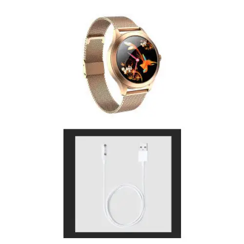 Chivo kw10pro women’s smart Watch - Gold set