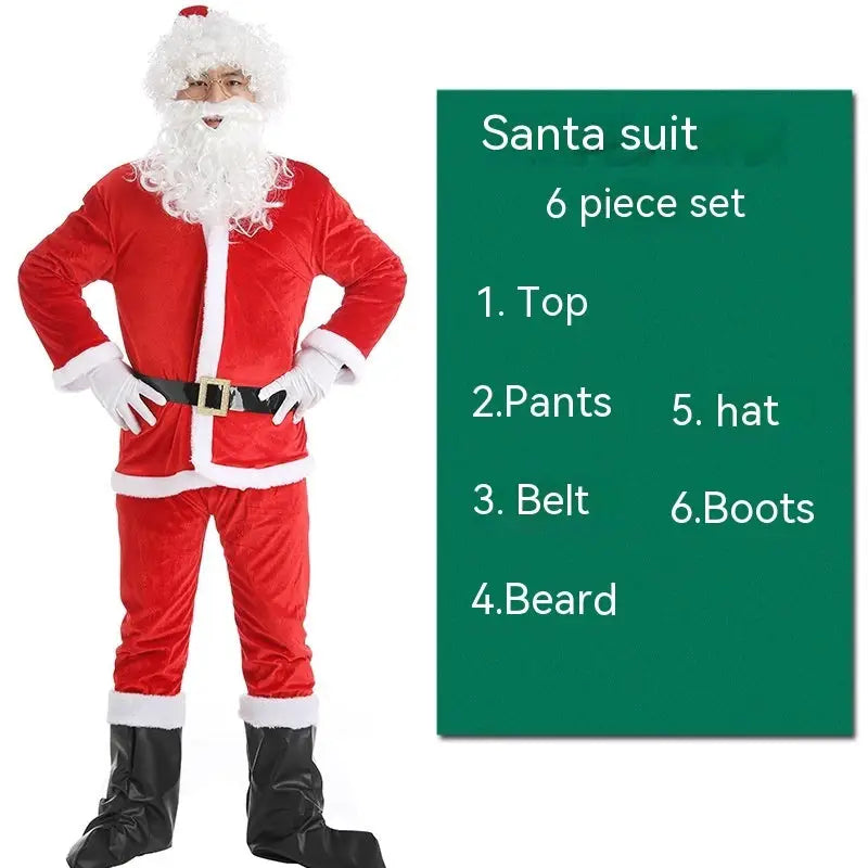 Christmas Costume Men's And Women's Clothing Full Set Performance Costume Beyond Trends Hub