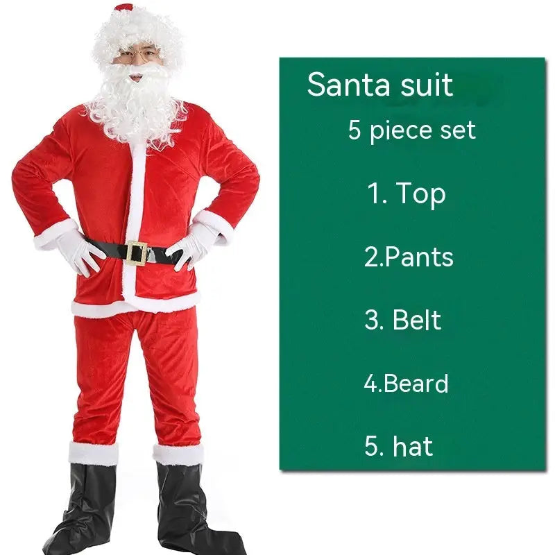 Christmas Costume Men's And Women's Clothing Full Set Performance Costume Beyond Trends Hub