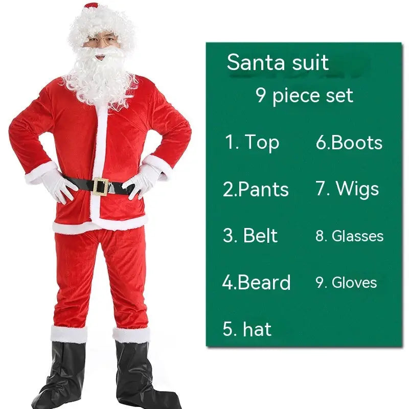 Christmas Costume Men's And Women's Clothing Full Set Performance Costume Beyond Trends Hub