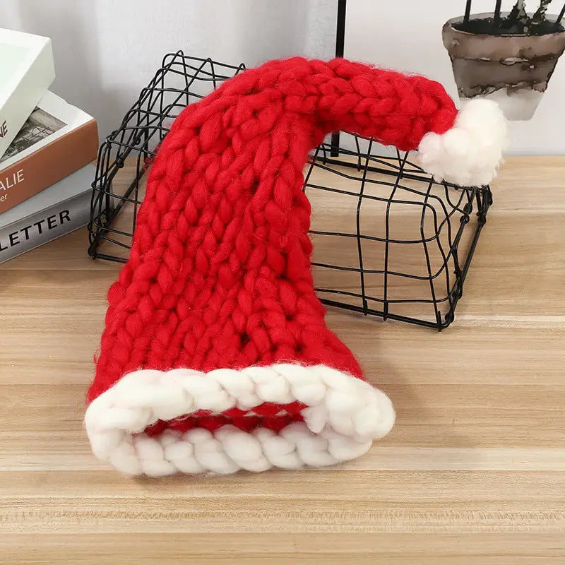 Christmas Plush Hat With Pompom Cute Winter Hat For Women Men Child Beyond Trends Hub