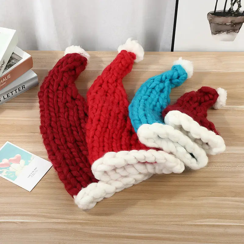 Christmas Plush Hat With Pompom Cute Winter Hat For Women Men Child Beyond Trends Hub