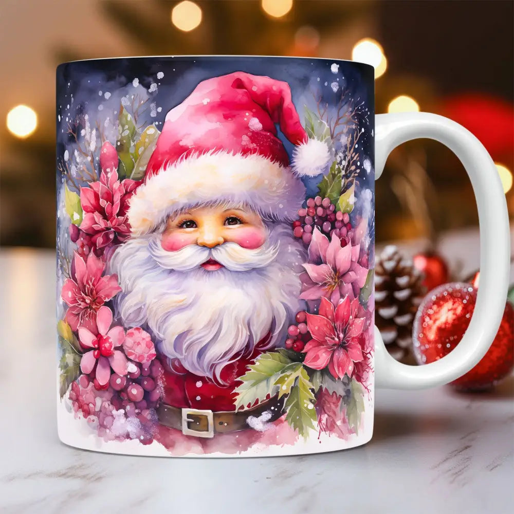 Christmas Theme Ceramic Mug 3D Santa Claus Coffee Cup Kitchen Gadgets Beyond Trends Hub