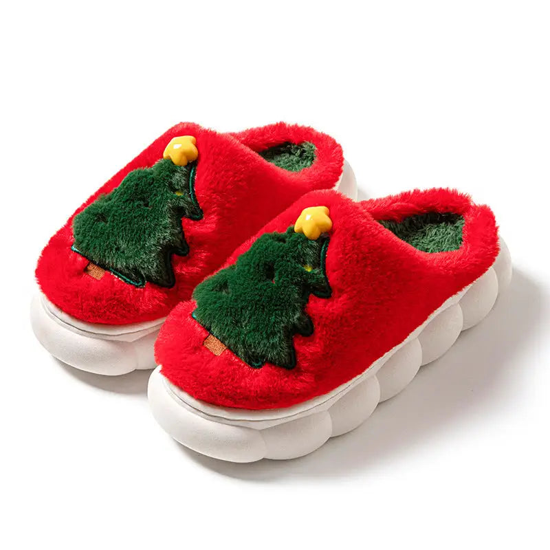Christmas Tree Women's Home Slippers Beyond Trends Hub