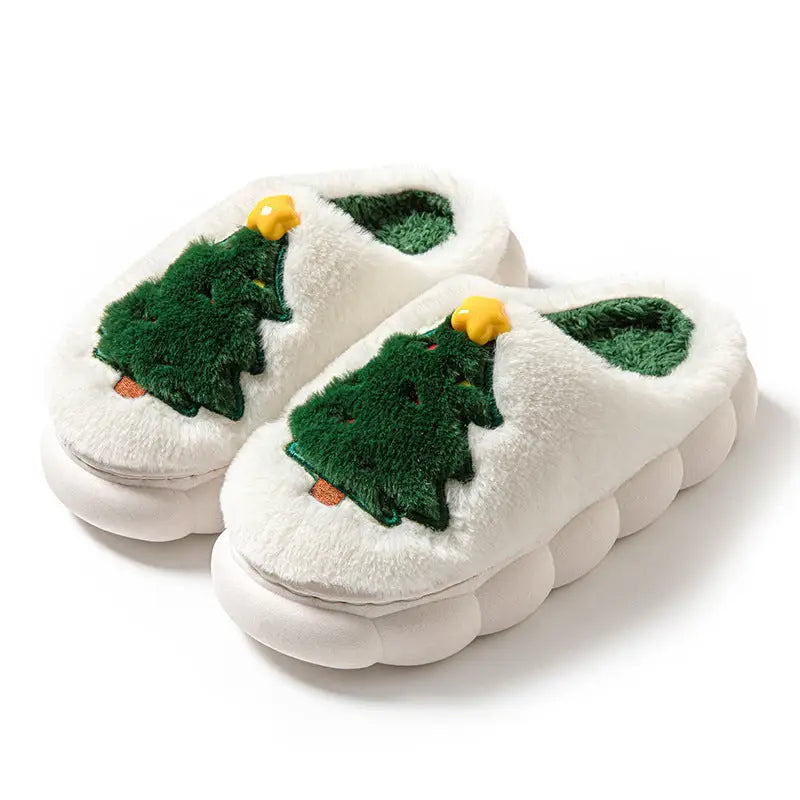 Christmas Tree Women's Home Slippers Beyond Trends Hub
