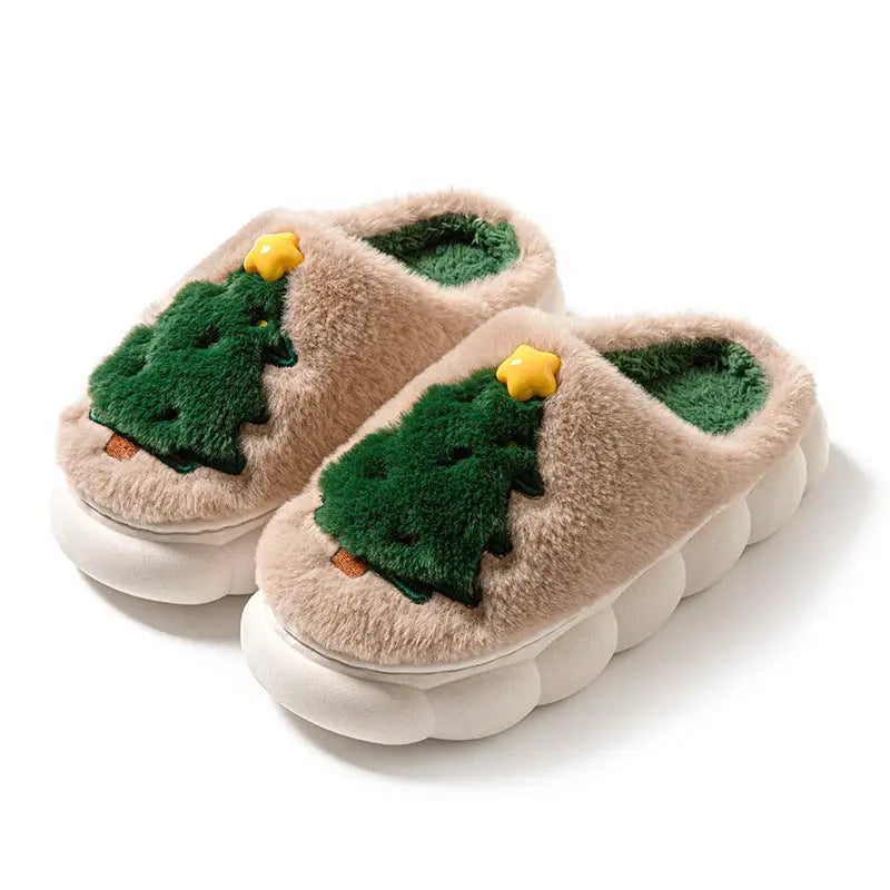 Christmas Tree Women's Home Slippers Beyond Trends Hub