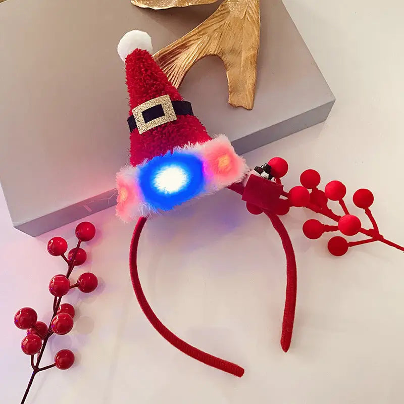 Christmas With Light Headband Snowflake Women's Beyond Trends Hub