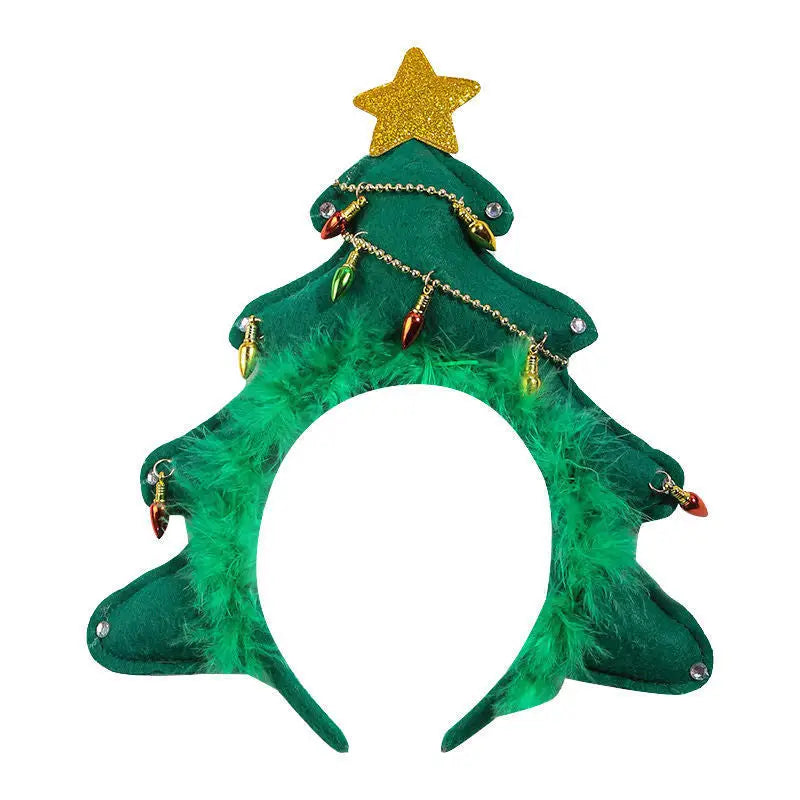 Christmas With Light Headband Snowflake Women's Beyond Trends Hub