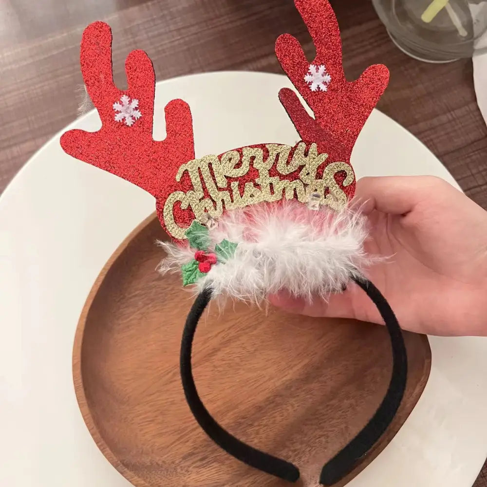 Christmas With Light Headband Snowflake Women's Beyond Trends Hub