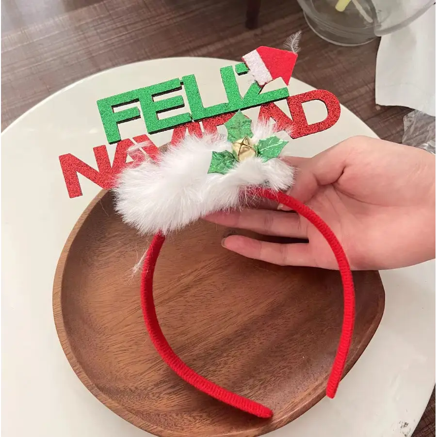 Christmas With Light Headband Snowflake Women's Beyond Trends Hub