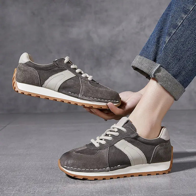 Classic Retro Casual Sneaker Genuine Leather Beyond Trends Hub