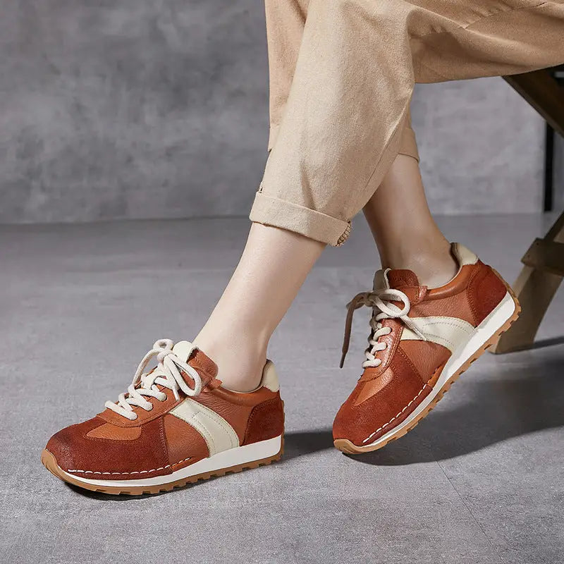 Classic Retro Casual Sneaker Genuine Leather Beyond Trends Hub