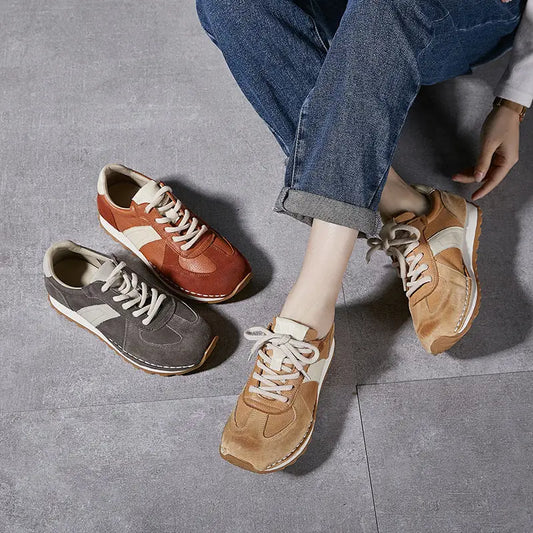Classic Retro Casual Sneaker Genuine Leather Beyond Trends Hub