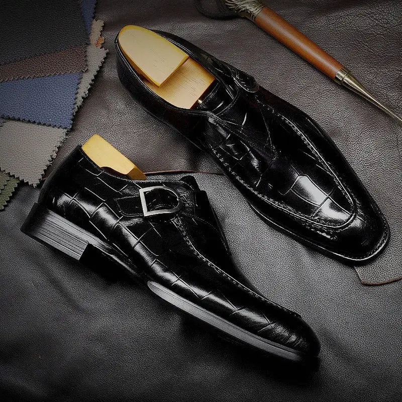 ClassicPattern Business Flat Shoes Men Designer Formal Dress Leather Shoes Mens Loafers Valentine Gifts Shoes Beyond Trends Hub