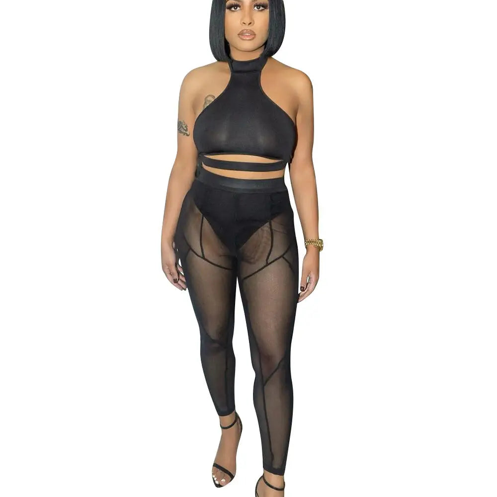 Color Matching Mesh Leggings Women Beyond Trends Hub