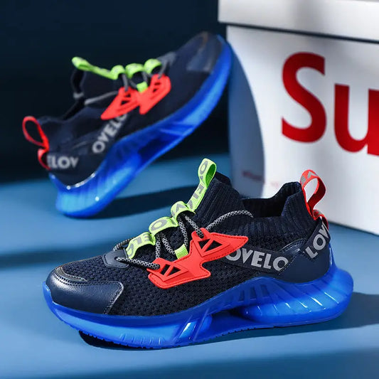 Colorful Luminous men's Shoes Particles Lightweight Coconut Casual Tide Running Shoes For Night Running Beyond Trends Hub