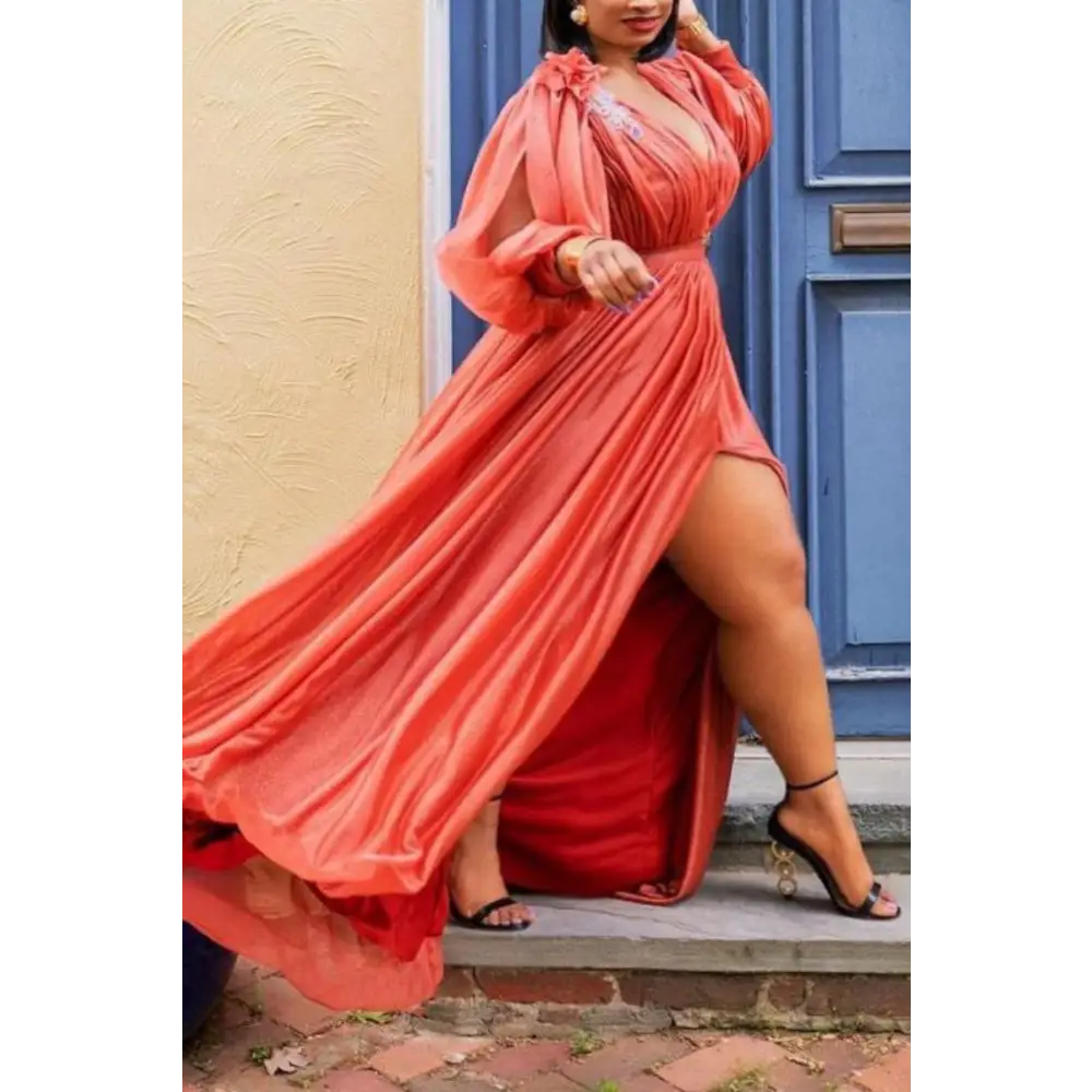 Commuter European And American Plus Size Women’s Dress