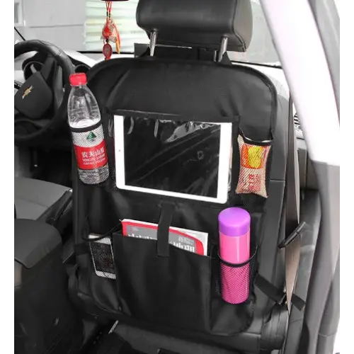 Compatible with Apple, Car storage bag car seat back pocket bag car with IPAD bag 600D Oxford cloth Beyond Trends Hub
