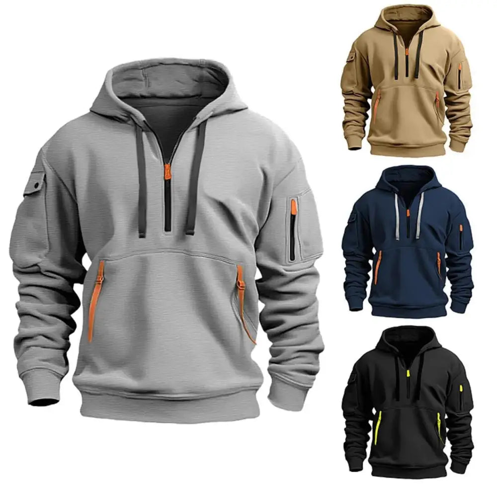 Cotton Dropped Shoulder Hooded Sweatshirt Men's Women's Plus Size Loose Pullover Fashion Sweatshirt Beyond Trends Hub