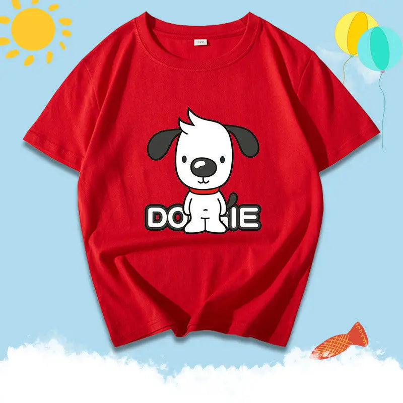 Cotton Half Sleeved Summer Suit Middle School Children's Loose Jacket Boys' Wear - Beyond Trends Hub 