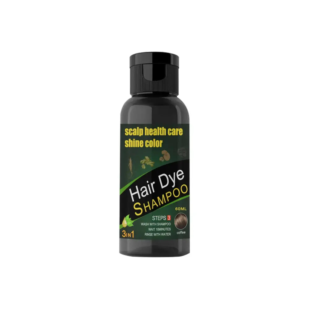Cover White Hair Hair Dye A Black Plant Bubble Granny Gray - Brown