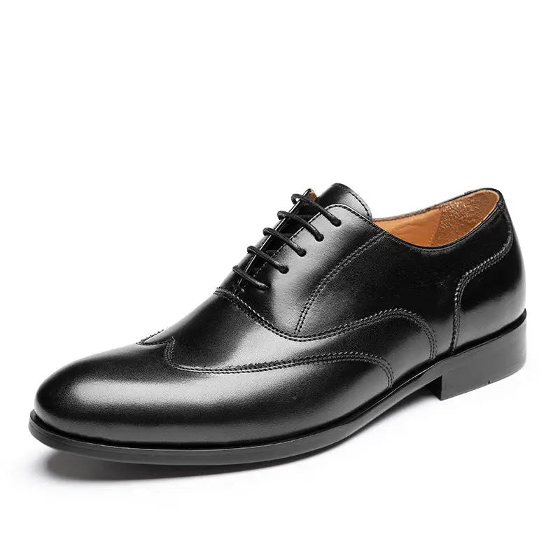Cowhide Men's Shoes Formal Wear Business Men Beyond Trends Hub