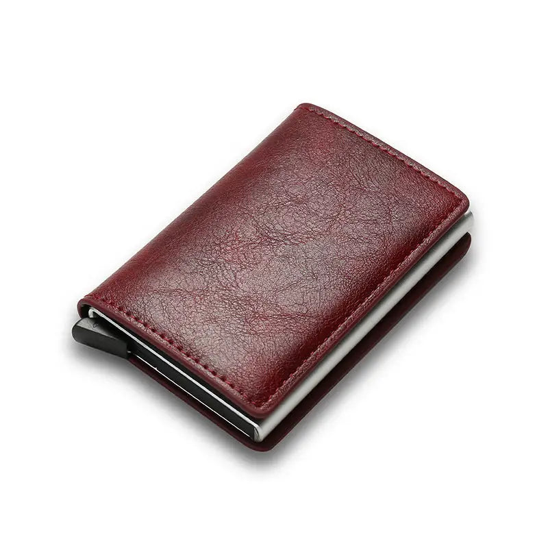 Credit Card Holder Smart Minimalist Wallet Pocket Men Women Slim Cardholder Bank Secure Creditcard Case Beyond Trends Hub