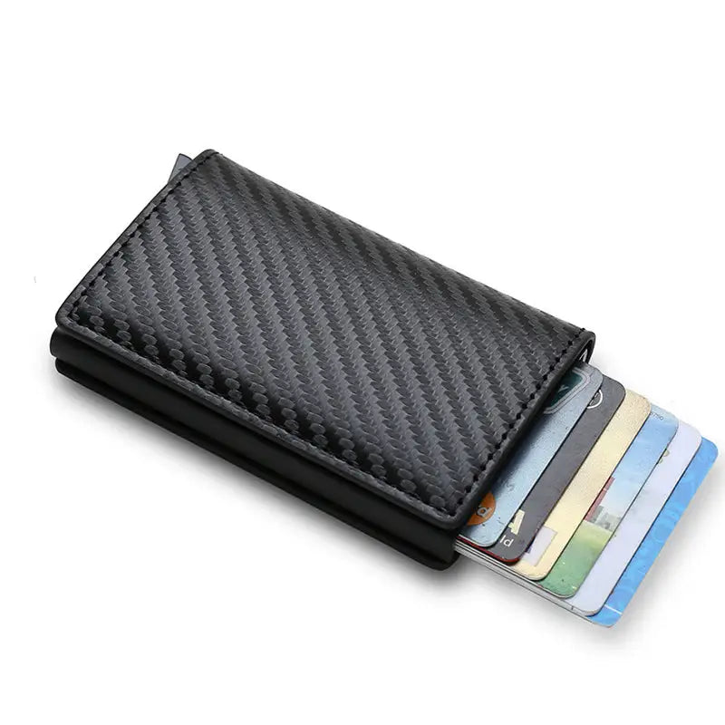 Credit Card Holder Smart Minimalist Wallet Pocket Men Women Slim Cardholder Bank Secure Creditcard Case Beyond Trends Hub