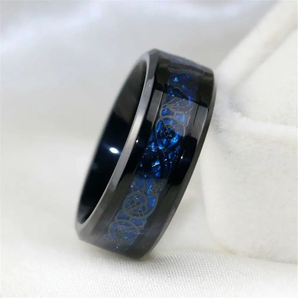 Crown love sapphire female ring - Mens size6
