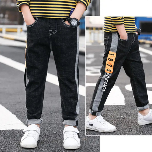 CUHK Kids’ Fashion Straight Casual Pants - 1979dark blue / 110cm