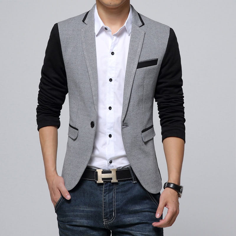 Men’s Korean Style Slim Suit Trendy Plus Size