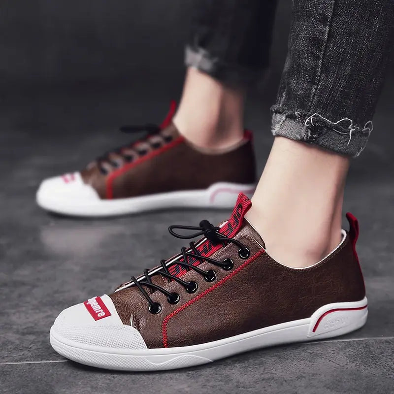 Canvas casual flat shoes