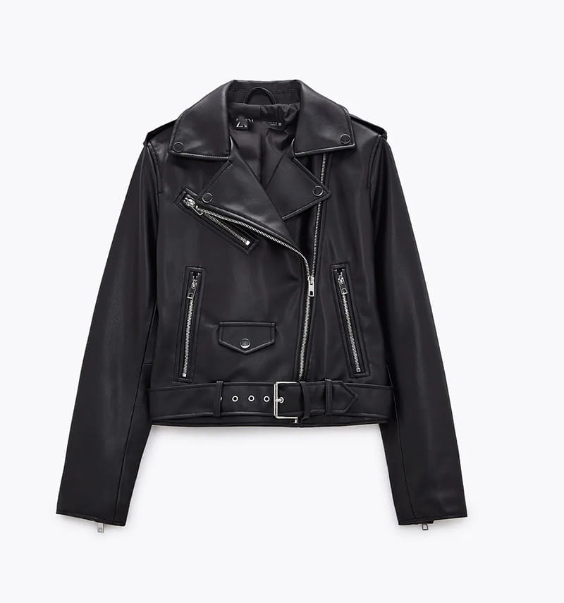 Women’s Motorcycle Leather Jackets Autumn New