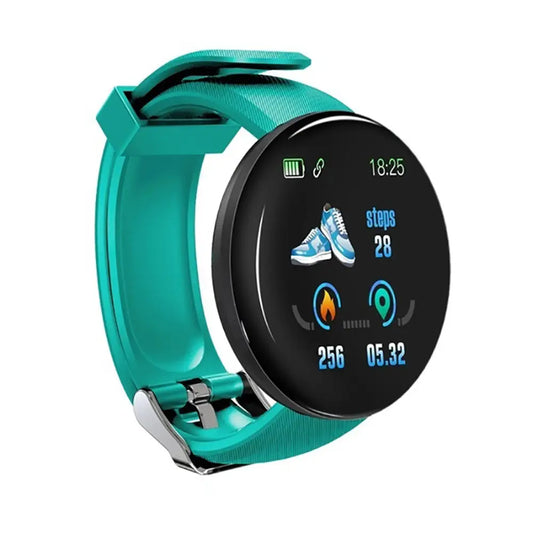 D18 Bluetooth Smart Watch, Men Women Blood Pressure Heart Rate Monitor Smart Watch, Pedometer Sport Tracker Smart Band For Android IOS Beyond Trends Hub