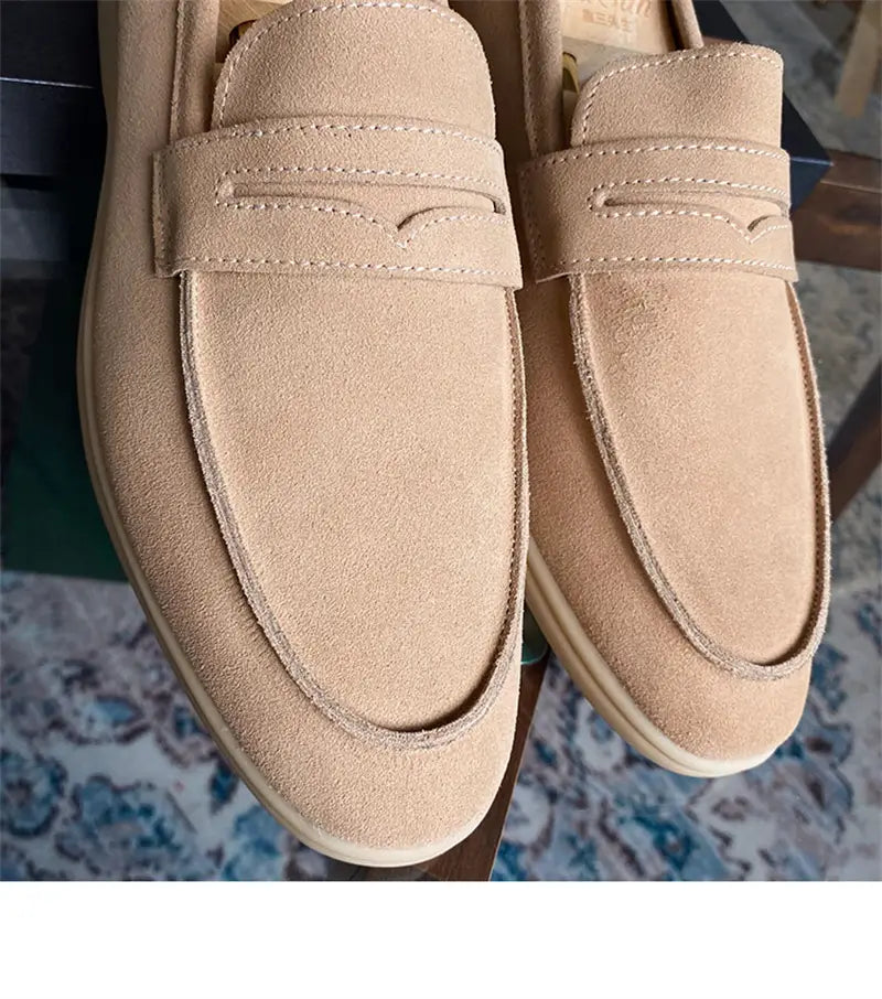 All-match Genuine Leather Handmade Men’s Casual Shoes