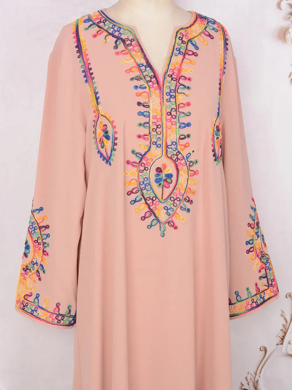 New Female Dress New Embroidery Dress