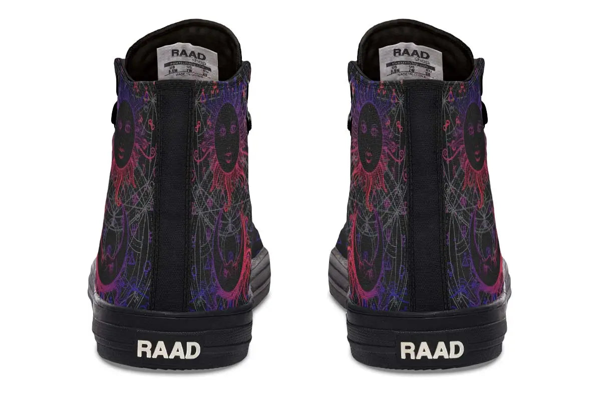 Printed Couple Canvas Shoes