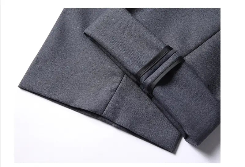 Casual Men’s Suit Set Slim Fit Formal Groom Wedding Dress