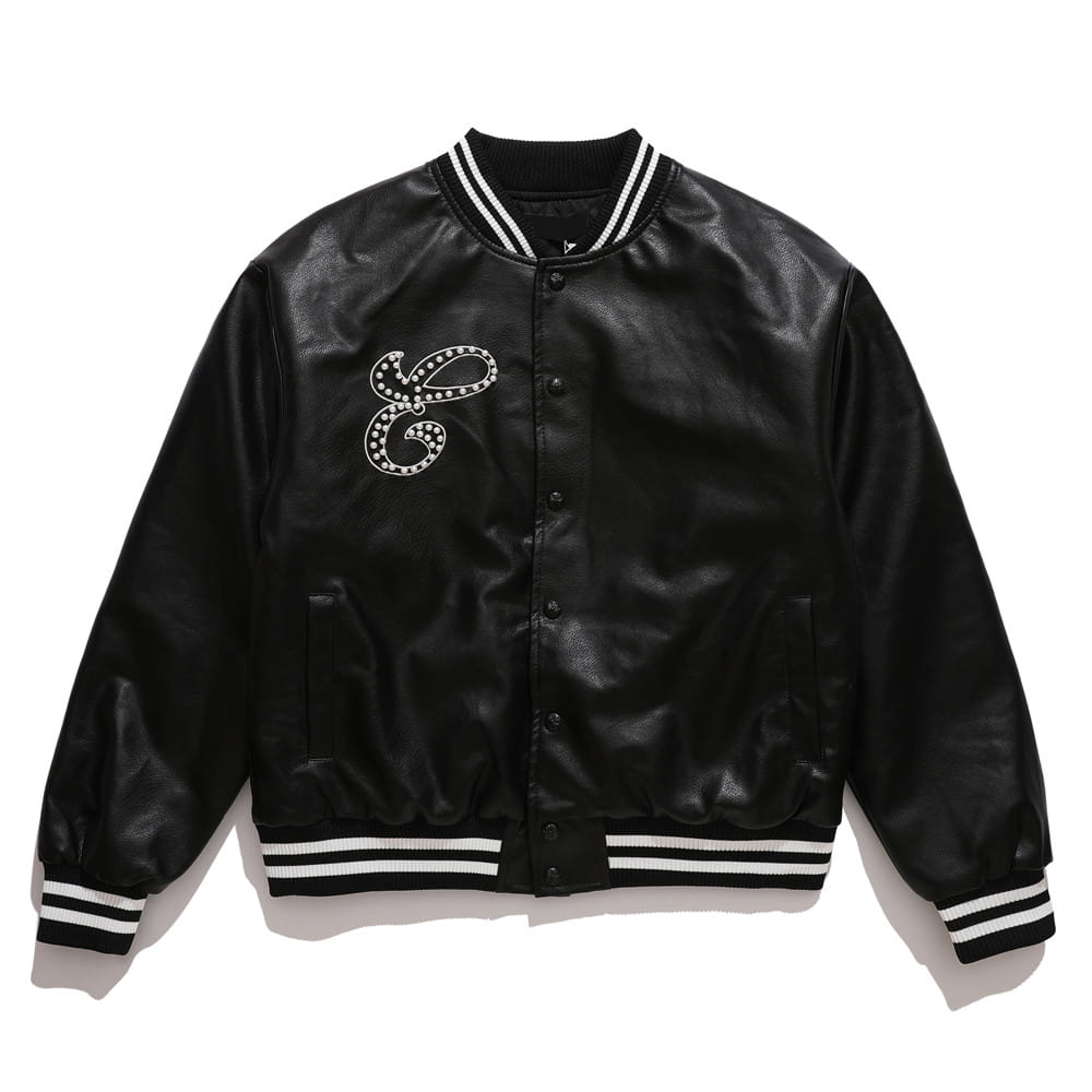 PU Leather Jacket Men’s And Women’s Fashion Autumn And Winter Tops Baseball Uniforms