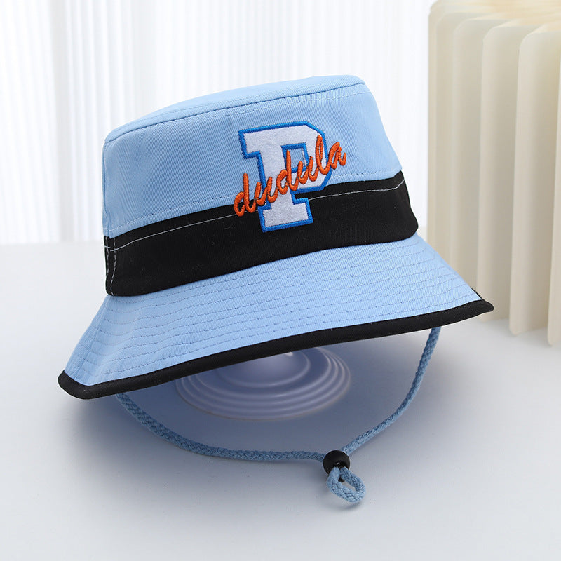 Bucket Hat Baby Spring And Autumn Thin Summer Child Sun-proof Sun Protection Sun Hat