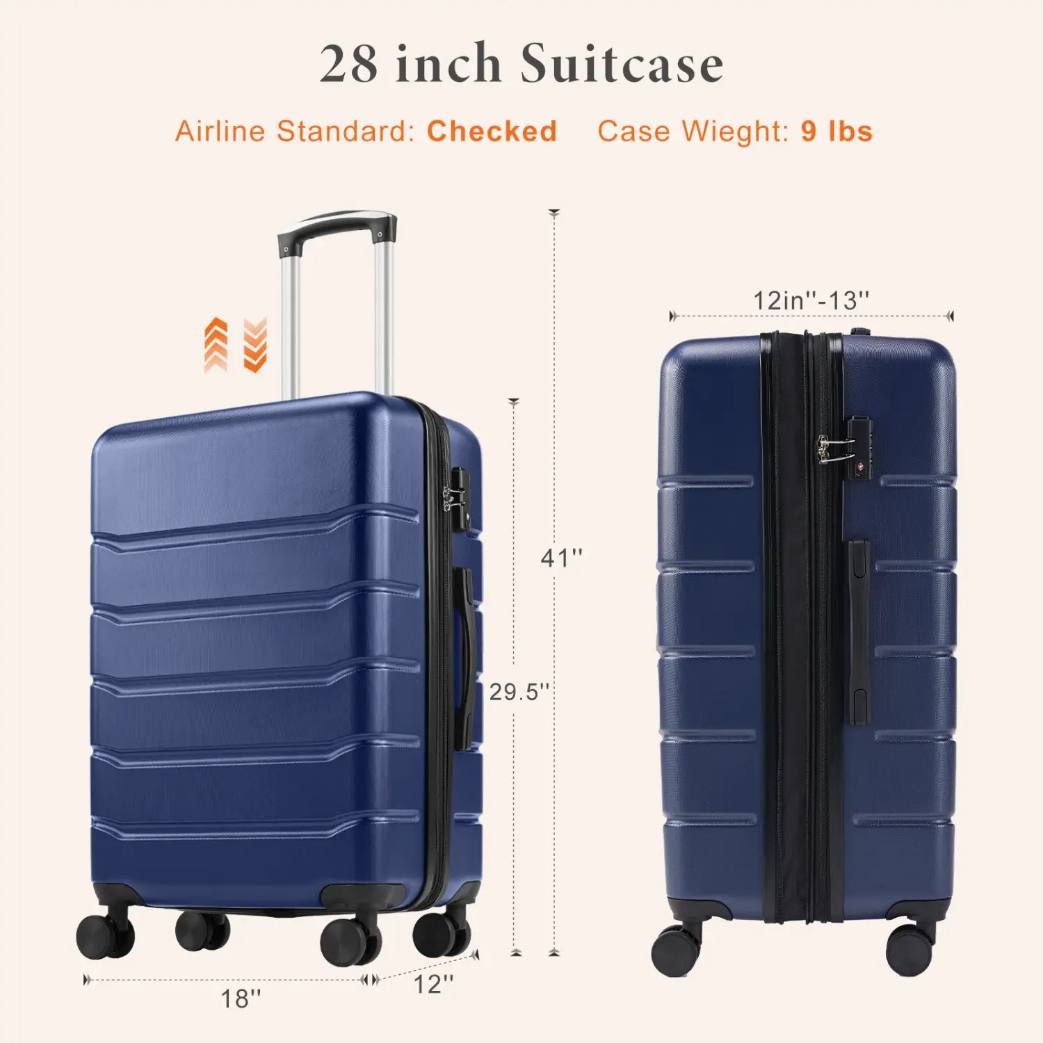 Luggage Compartment 20-28 inches