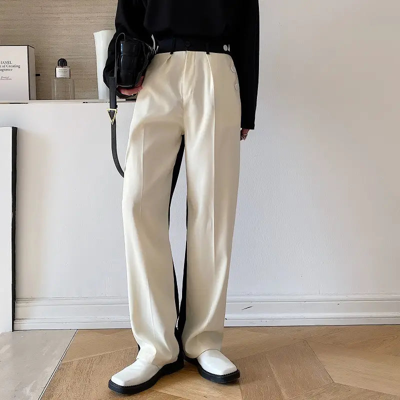 Men’s Stitching Casual Pants