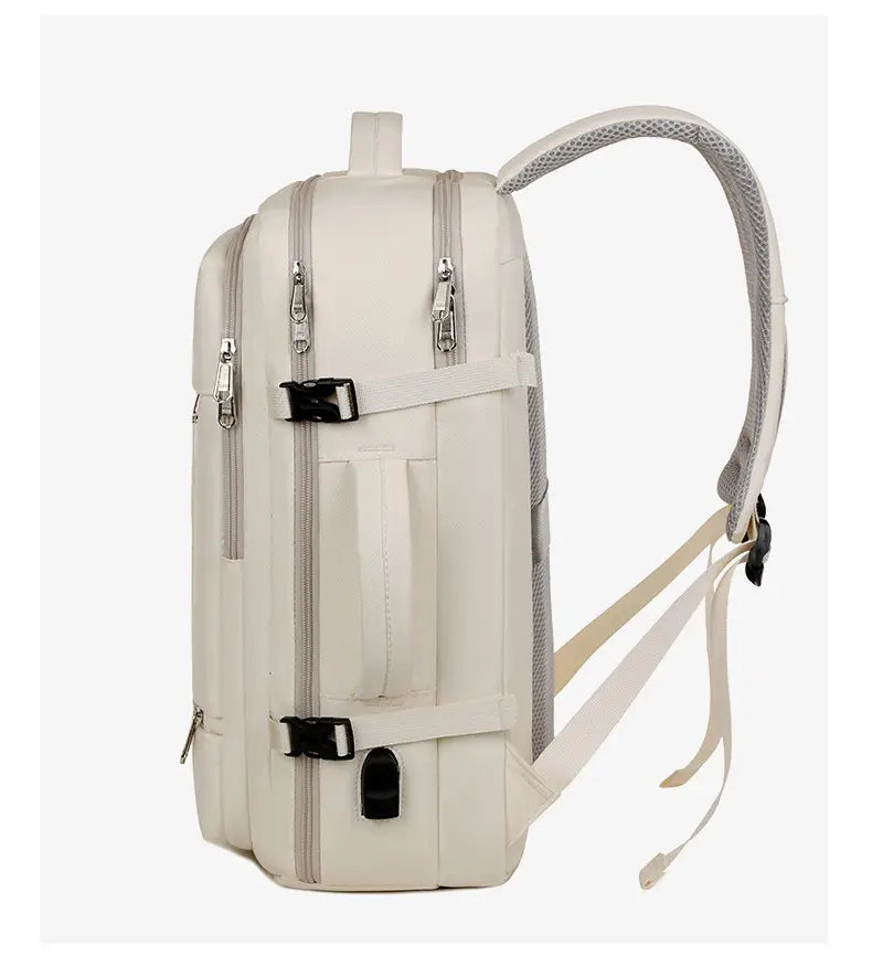 Large Capacity Backpack For Women Men Multiple Pockets And Zippers Versatile Computer Bags Business Travel Backpack