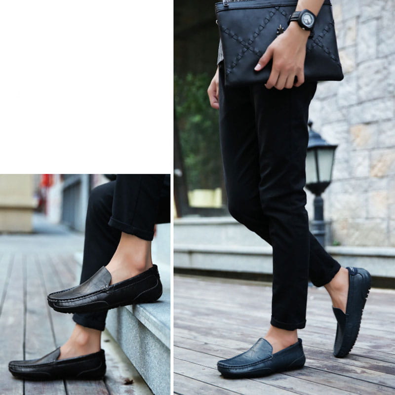 Men Loafers Slip On Formal Comfortable Soft Shoes