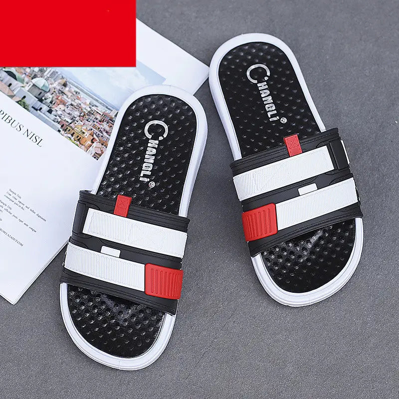Going Out Anti-skid And Deodorant One-word Thongs Wear Resistant Slippers